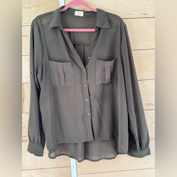 Apt. 9 Women's ‎ Button-Up Blouse - Picture 1 of 5